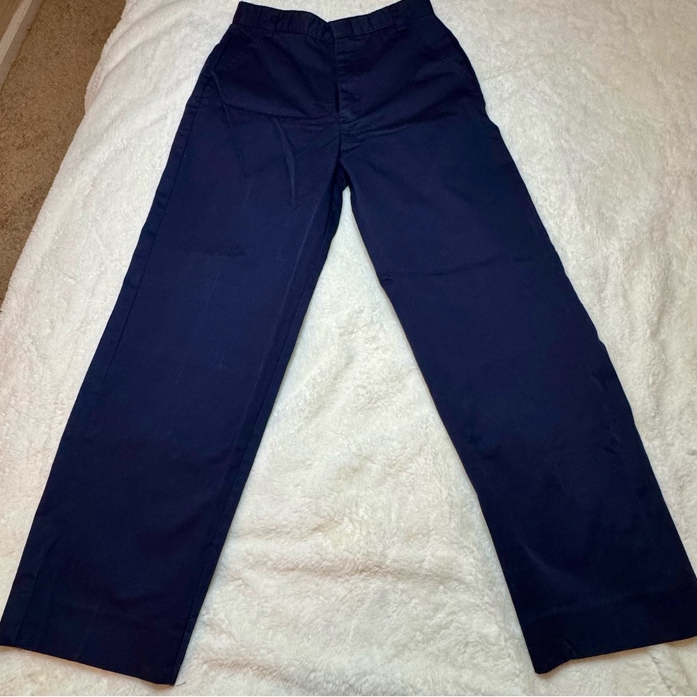 French Toast Official School Uniform Boys Navy Pants Size 16